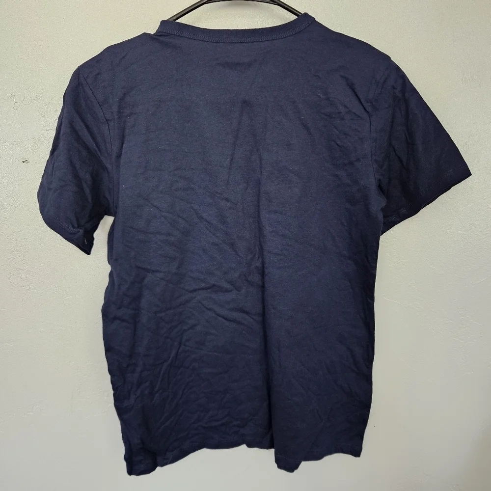 The Children's Place NWT Boys Large 10/12 Navy Blue Baseball Batter Graphic Tee